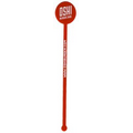 6" Long Flat Muddler Stirrer, blank